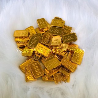 Túi 1kg thỏi vàng socola 999 trang trí bánh kem HPBD