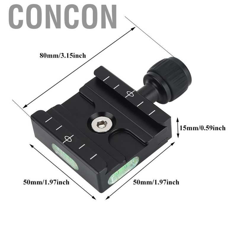[Recommend] Clamp & Quick Release Plate For Arca SWISS RRS BENRO Tripod Monopod Ball Head EM