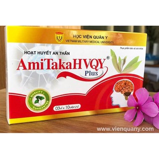 Bộ 5 hộp Hoạt Huyết An Thần Amitaka Plus – Tanaka Plus Hộp 30 viên