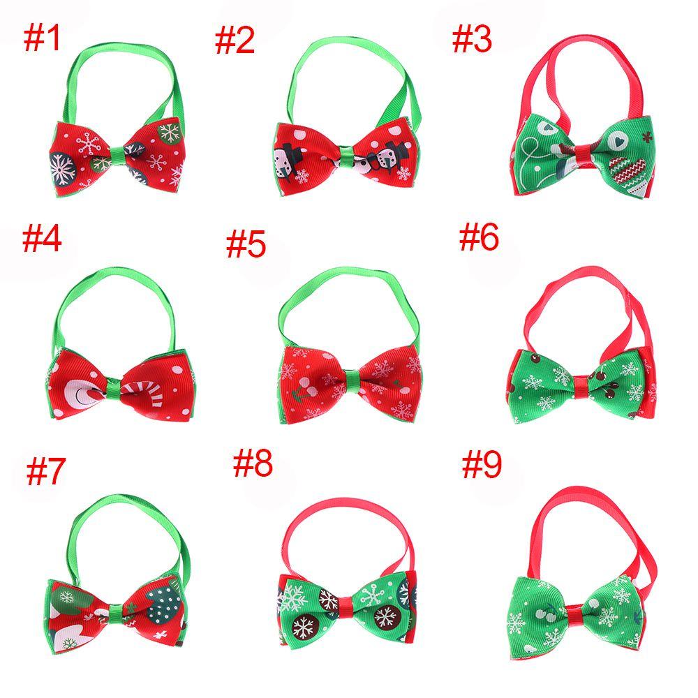 Nơ Đeo Cổ Tùy Chỉnh Trang Trí Giáng Sinh Cho Chó