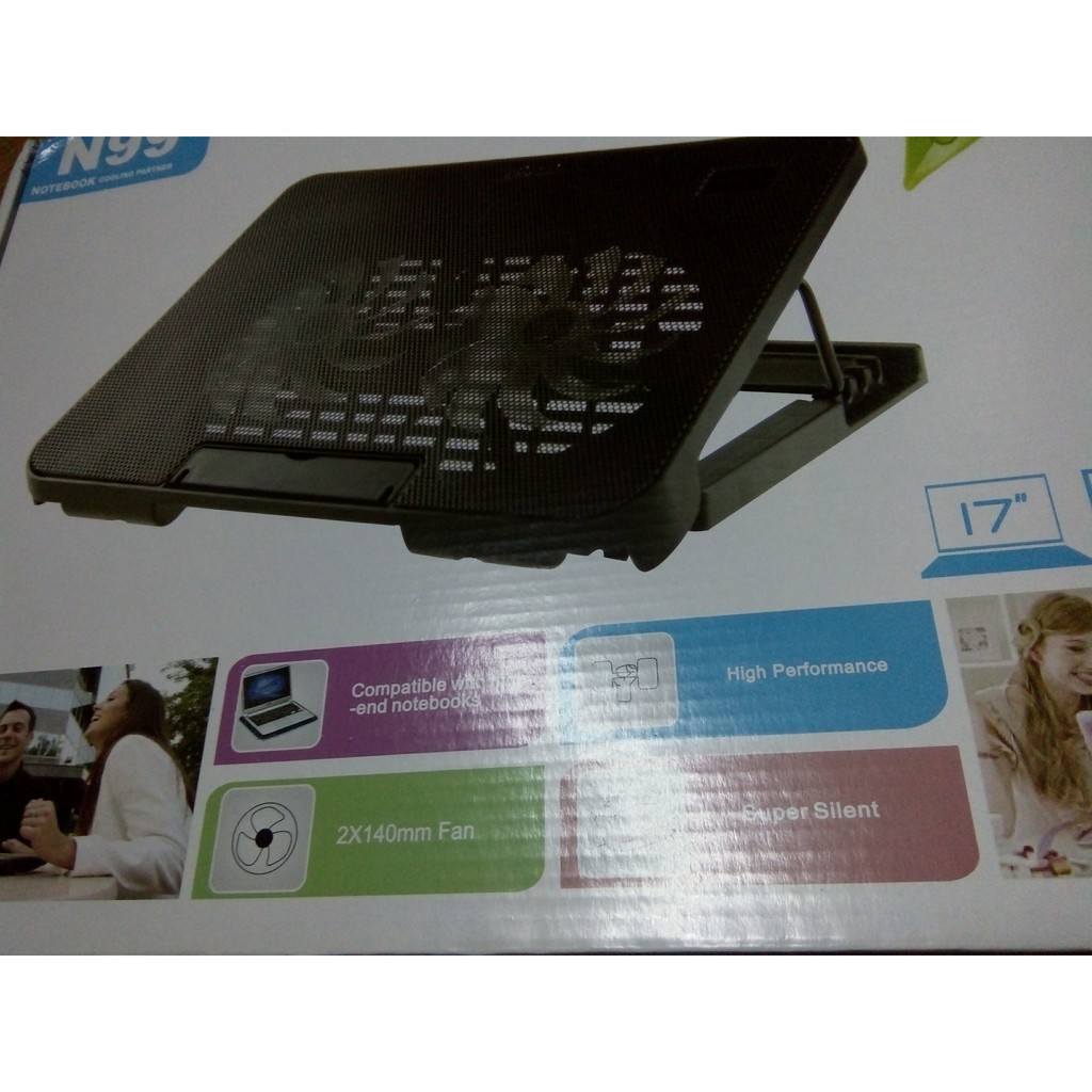 [SIÊU RẺ] Đế tản nhiệt laptop N99