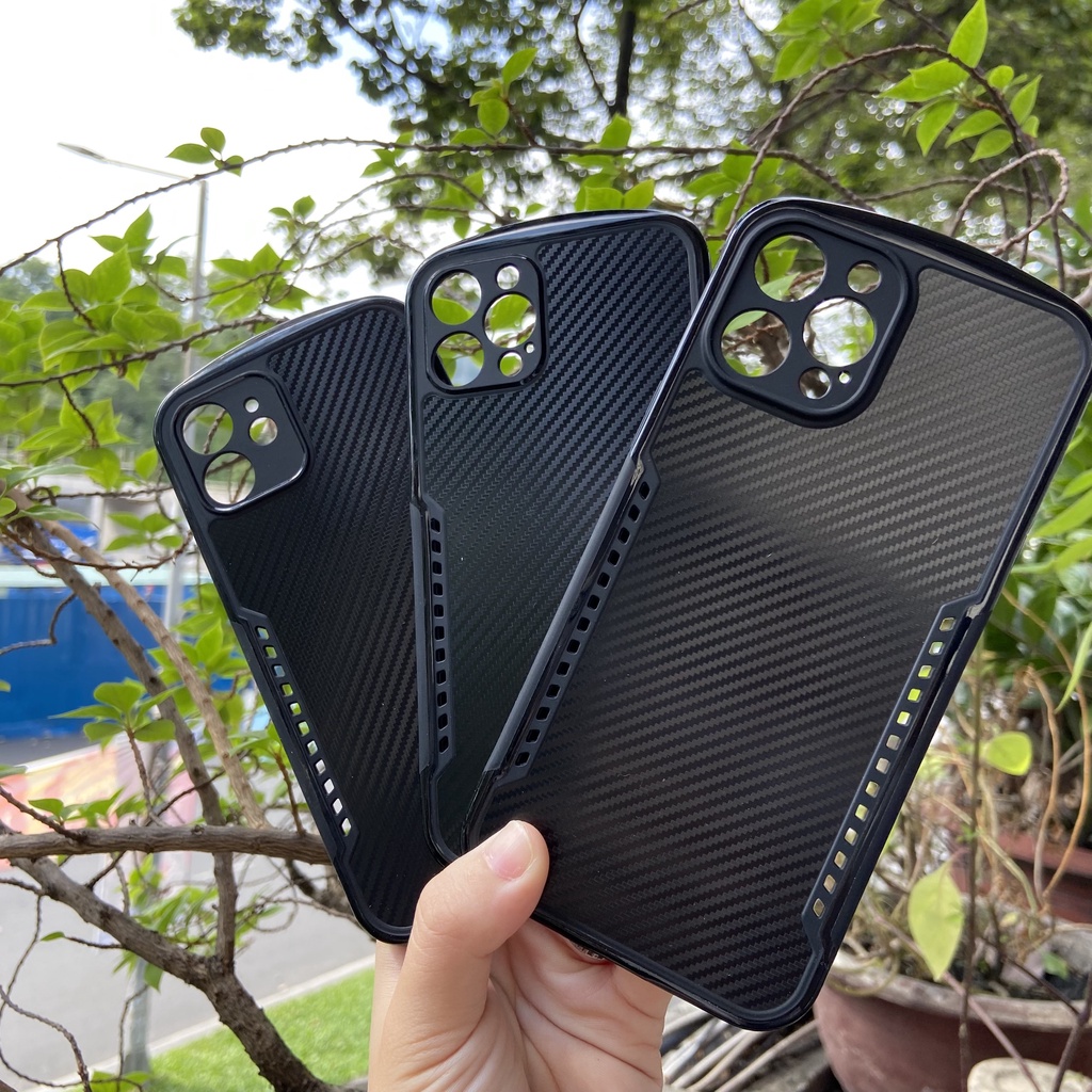 [Hỏa Tốc HCM] Ốp lưng XUNDD iPhone 14/14 Pro/Max/ 13/13 Pro/Max/ 12/12 Pro/Max (Gamer Magsafe) - Chống sốc, Vân carbon