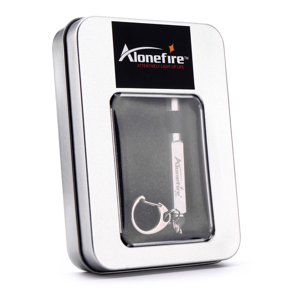 Móc khóa đèn pin Mini S107 3 chế độ chống nước bằng thép không gỉ | BigBuy360 - bigbuy360.vn