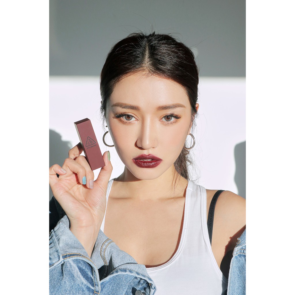 3CE MOOD RECIPE MATTE LIP COLOR màu 117 son thỏi lì