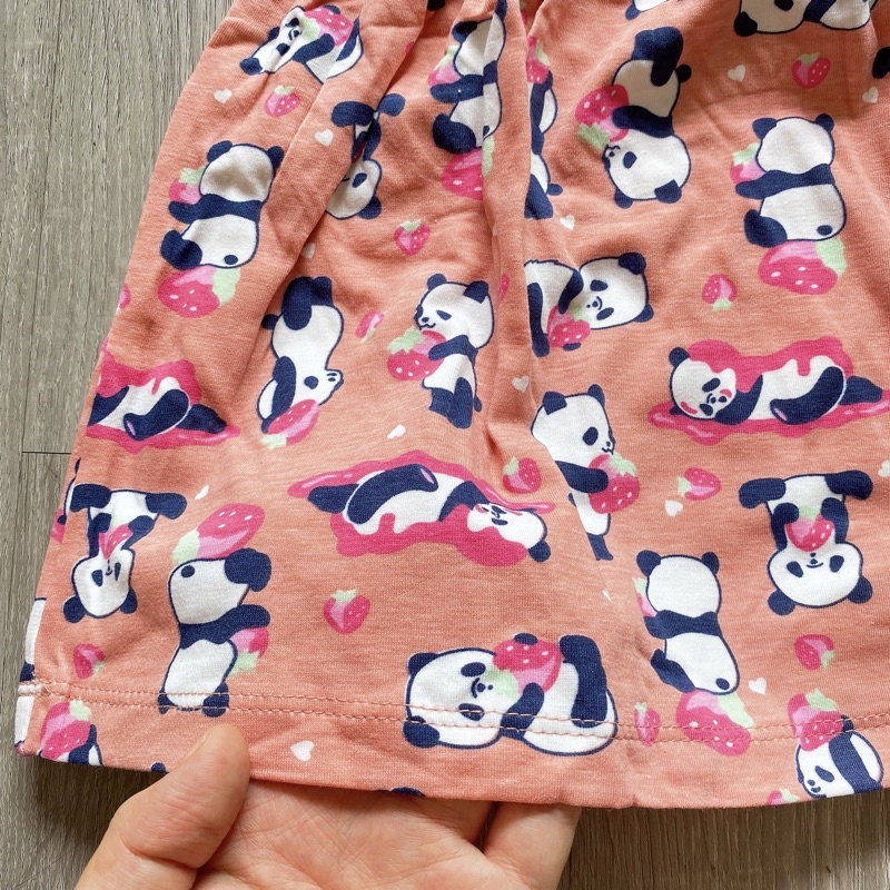 Váy thun hè cotton sát nách VNXK bé gái