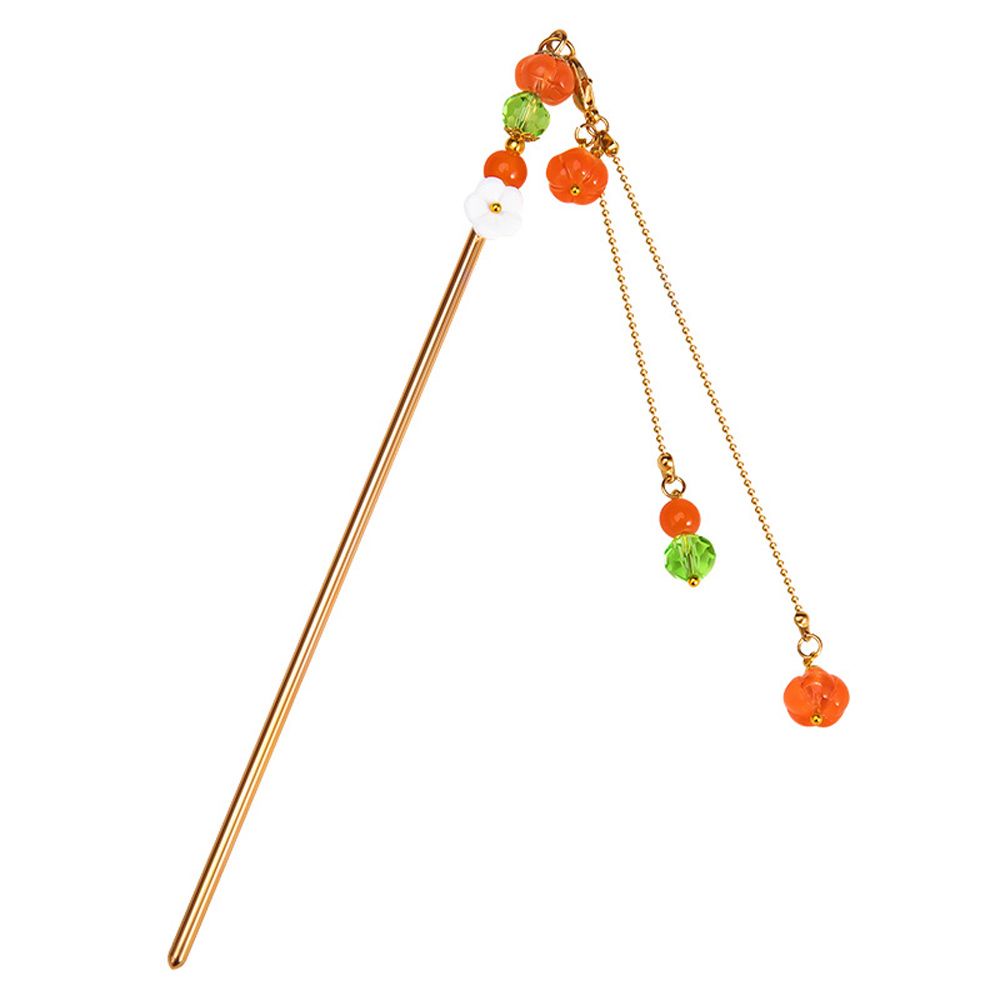 Trâm cài tóc đính ngọc trai phối tua rua phong cách Hàn Quốc thanh lịch sành điệu