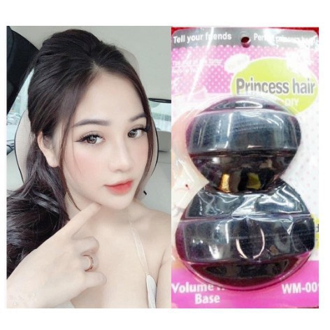 Set 2 đệm phồng tóc mái loại tròn tạo kiểu dễ dàng
