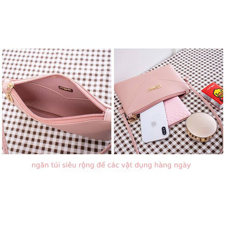 Túi xách đeo chéo chữ nhật nữ đẹp đi chơi cao cấp CHIEO hot 2020
