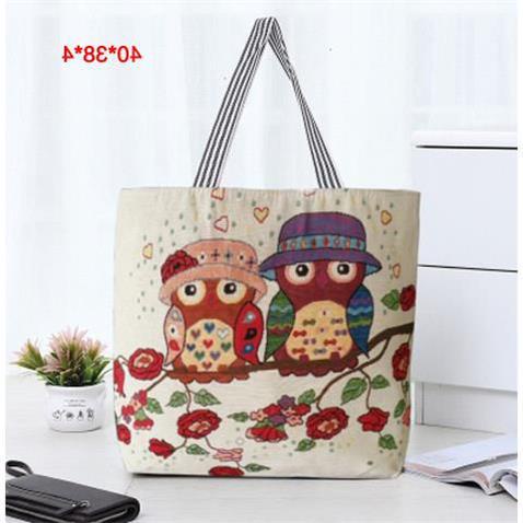 [HOT]Túi Tote Vải,Túi Canvas Aqua Store, Khóa Kéo Cỡ Lớn Đựng Laptop A4 , Đeo Vai Đi Học Đi Chơi Du Lịch HOT TREND