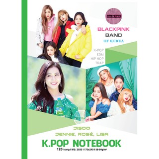 VỞ KẺ NGANG K.POP 72 TRANG