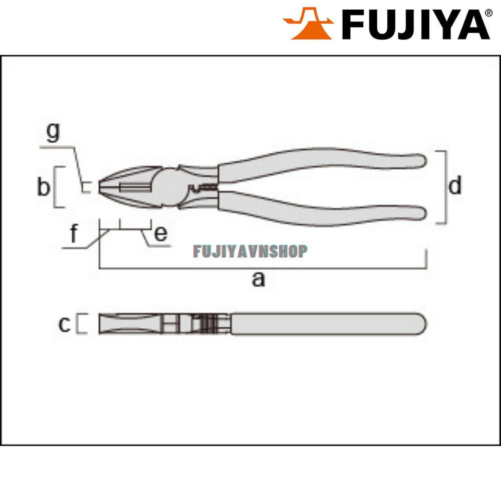 Kìm Điện Nhật Bản Fujiya GP-150