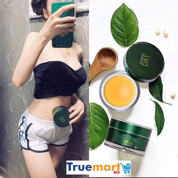 Bộ Đai định hình Kem tan mỡ Slimming Day Collagen giảm mỡ bụng, thon gọn eo tay chân đùi hiệu quả