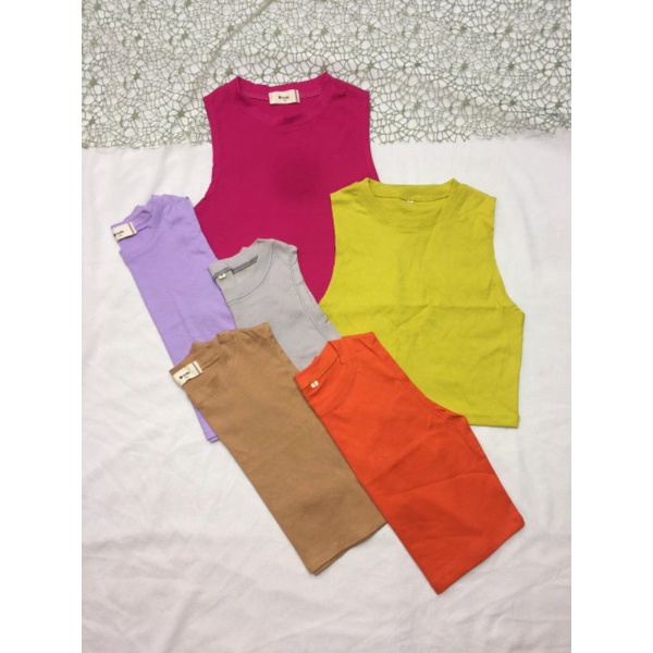 Áo thun ba lỗ ngược UTNG vải borip mịn