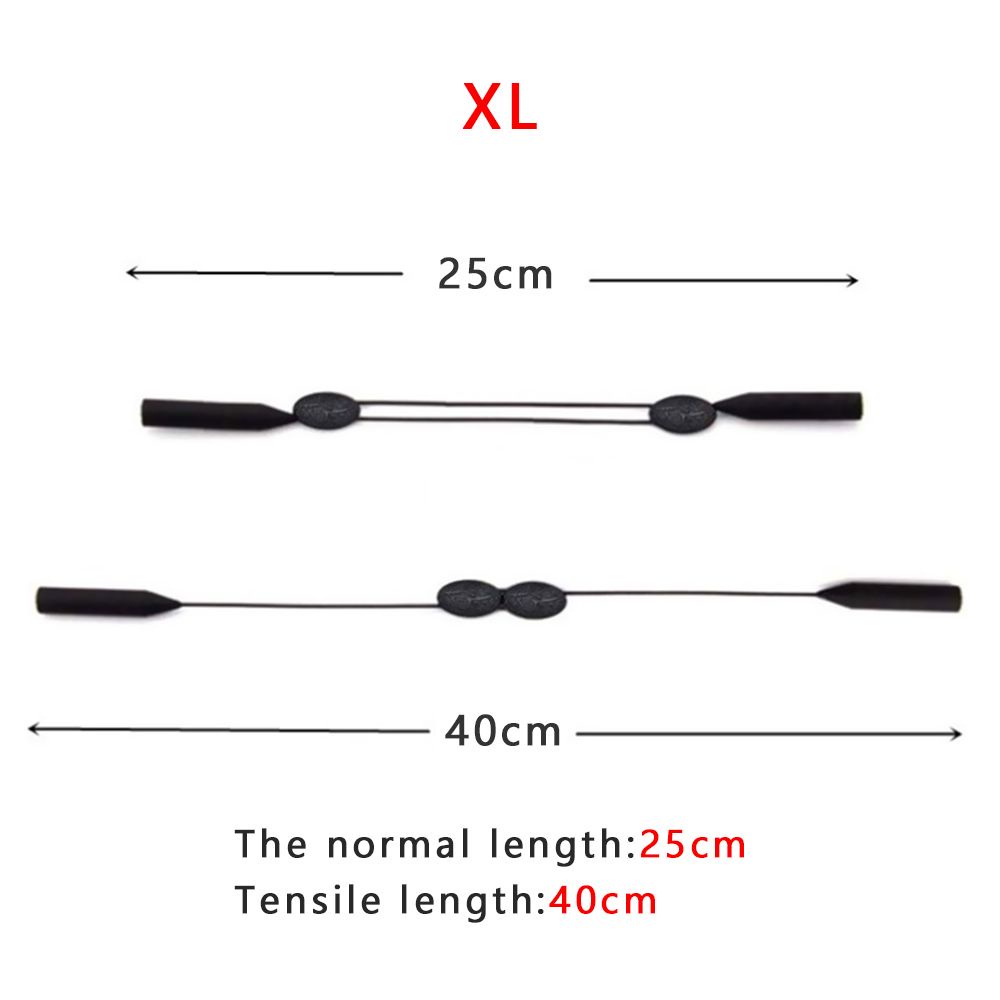 Dây Đeo Mắt Kính Thể Thao Bằng Silicone Có Thể Điều Chỉnh