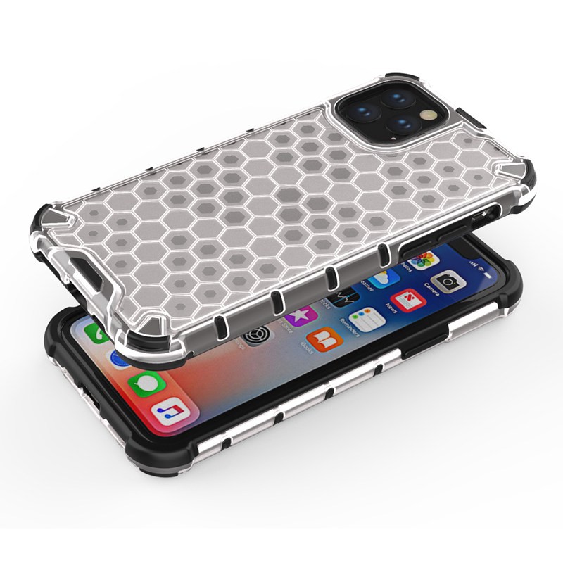 Ốp Điện Thoại Chống Sốc Trong Suốt Hình Tổ Ong Cho Iphone 12 11 Pro Max 12 Max 11 Pro | BigBuy360 - bigbuy360.vn