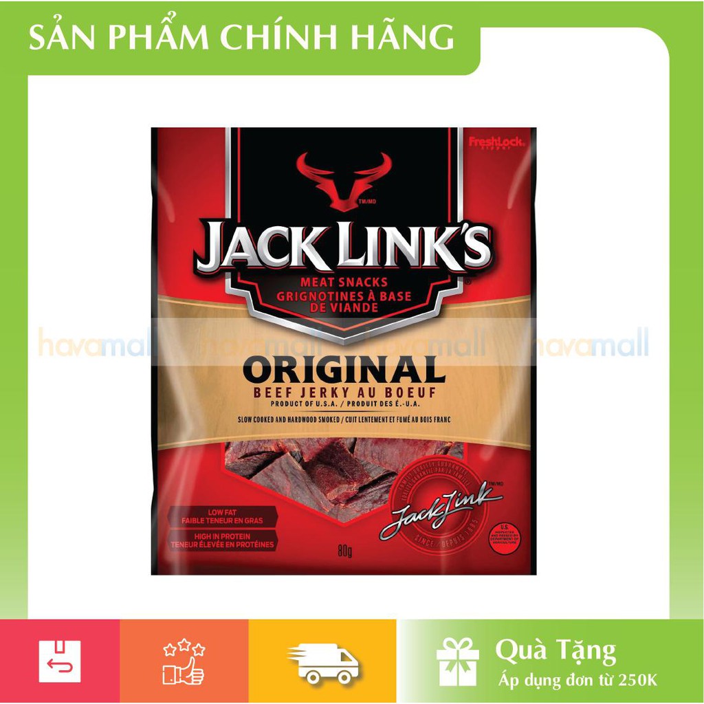 [HÀNG CHÍNH HÃNG] Khô Bò Jack Link’s Vị Tự Nhiên 25gr