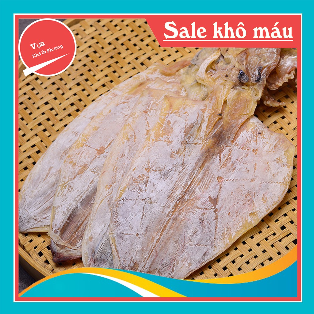 [GIÁ HỦY DIỆT] Khô Mực Nguyên Con ( 1 con ) Biển Cà Mau, To Bằng 4 Ngón Tay, được câu và phơi xẻ trực tiếp trên tàu | BigBuy360 - bigbuy360.vn