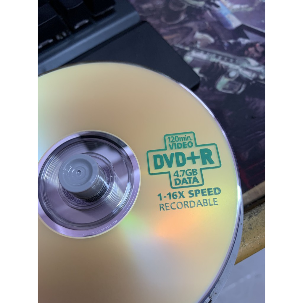 Đĩa DVD+R Maxell 16x 120min 4.7Gb Single pack tray