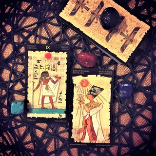 Bộ Bài Egyptian Tarot Deck (Guu Tarot Shop)