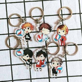 Móc Khóa Nhựa Acrylic Hình Anime Haikyuu Hinata Syouyou