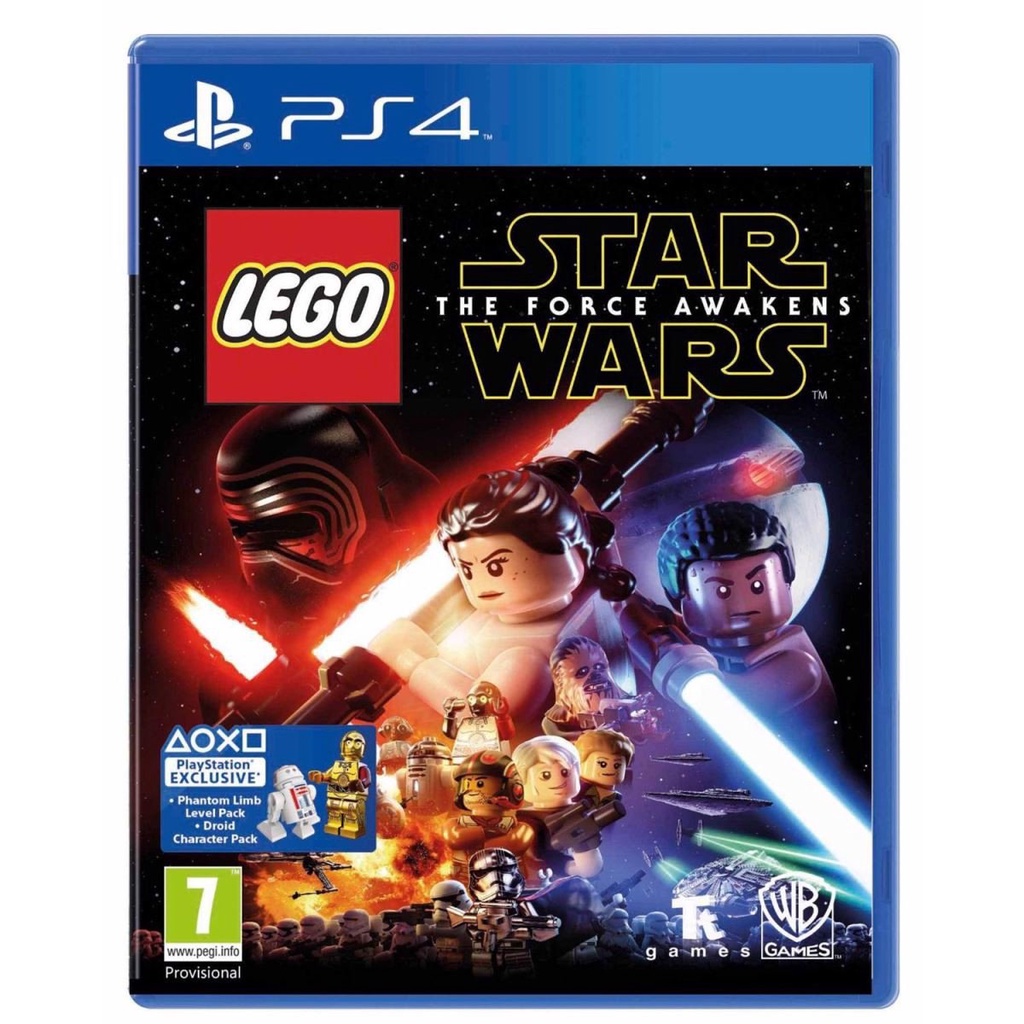 Đĩa Game PS4: Lego Star Wars The Force Awakens