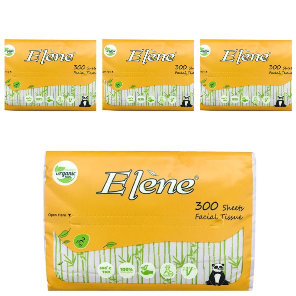 SALE_ 3 gói khăn giấy lụa Elene cao cấp( hàng công ty)