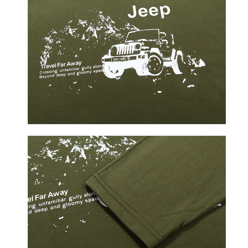 Áo thun Jeep dài tay