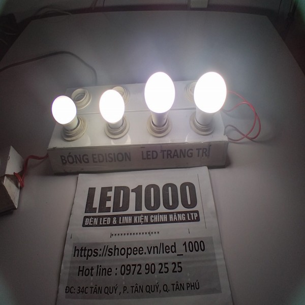 Bóng đèn led kín nước – Bóng đèn led kín nước trang trí ngoài trời - BH 12 Tháng Của LTP Lighting