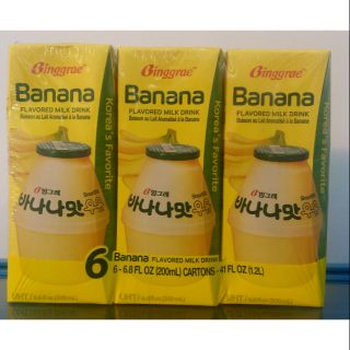 Sữa Hàn Quốc vị chuối Lốc 6