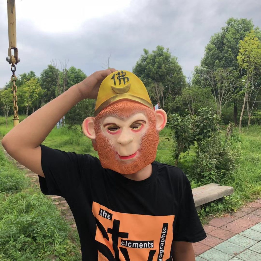 - Mặt nạ tôn ngộ không  - - mặt nạ hóa trang TÂY DU KÍ