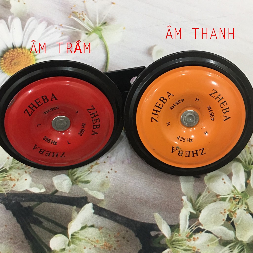 BỘ CÒI ĐĨA 12V LẮP XE MÁY Ô TÔ SEGER / KIYANO