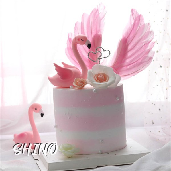 Cặp hồng hạc nhựa bóng
