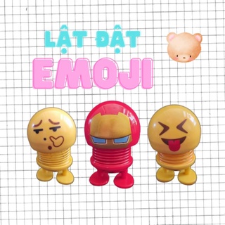 Lật đật Emoji trang trí