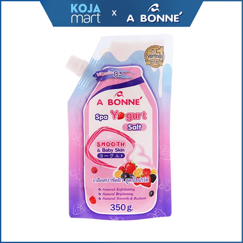 Muối Tắm Sữa Chua Tẩy Tế Bào Chết A Bonne Spa Milk Salt Thái Lan 350gr