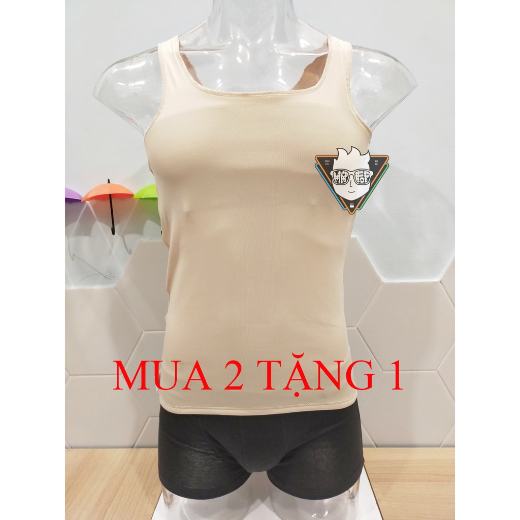 [MUA 2 TẶNG 1] Áo nịt dài không gài không dán (Tròng) - Không Viền Tomboy Transguy | BigBuy360 - bigbuy360.vn