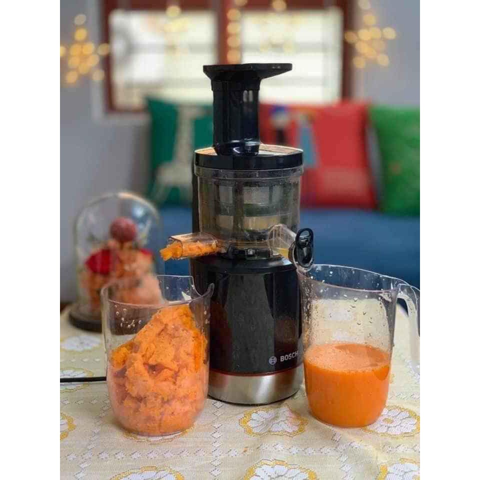 Máy ép trái cây chậm Bosch đen MESM731M HÀNG ĐỨC