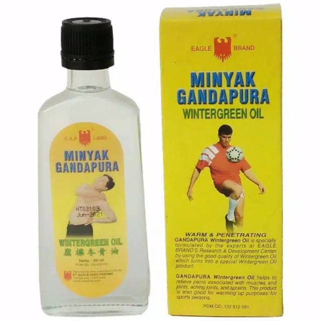 (Hàng Mới Về) Tinh Dầu Gandapura Mùa Đông Màu Xanh Lá 30ml