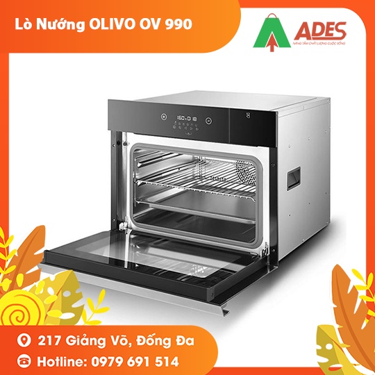 Lò Nướng OLIVO OV 990 dung tích 50L - Hàng chính hãng - Bảo hành 24 Tháng - NEW HOT 2021