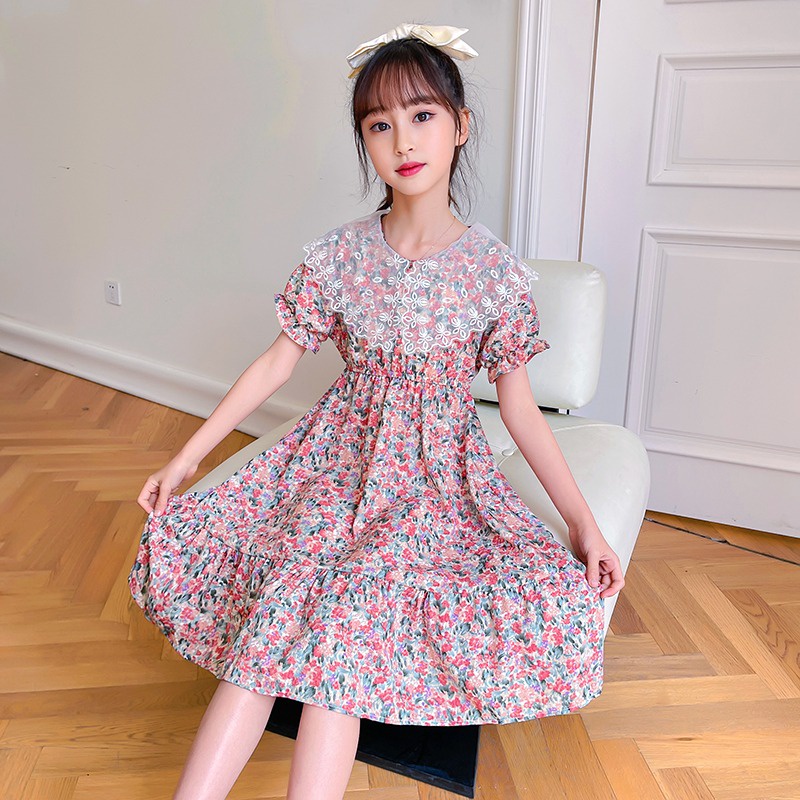 Váy đầm cho bé gái 12 tuổi (3 - 12 tuổi) ☑️ đầm dành cho trẻ em lớn 20-25-30-35-40-45kg