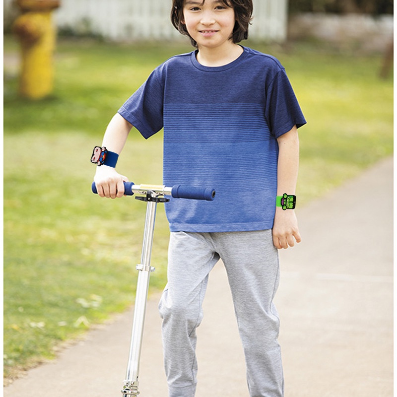 1 Vòng Đeo Tay Silicon Hình Siêu Anh Hùng Marvel Vui Nhộn Trang Trí Cho Bé