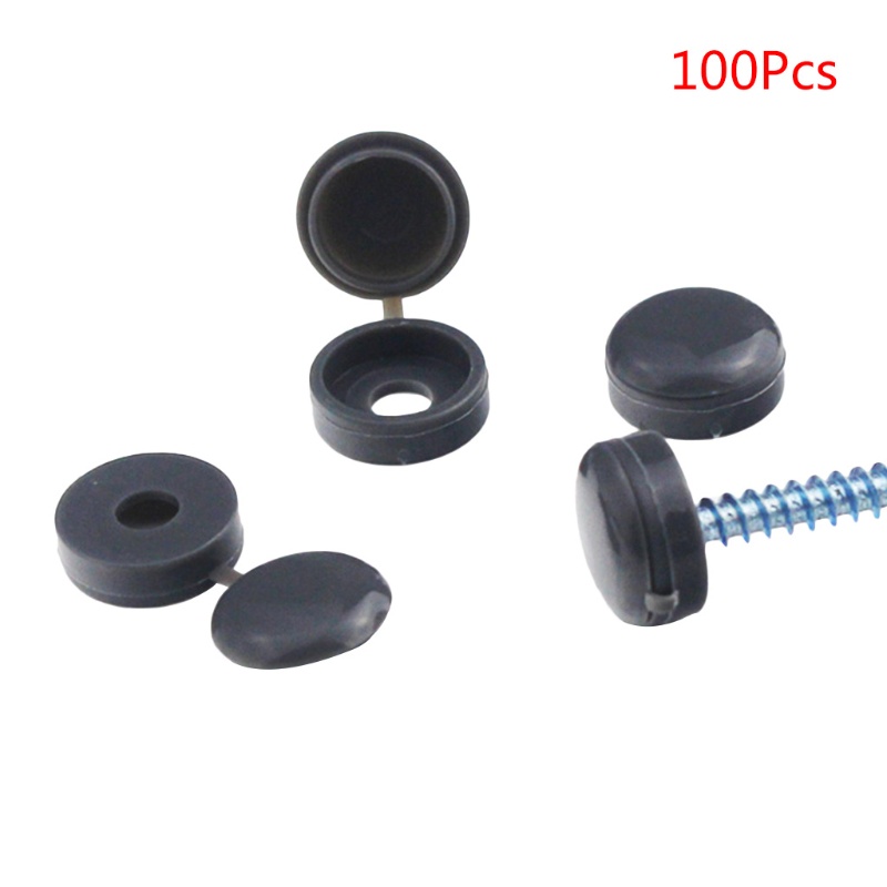 Set 100 Nắp Vít M6 Bằng Nhựa Trang Trí Đa Năng Tiện Dụng