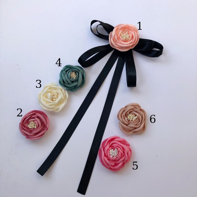 Tag cài áo handmade nhiều màu (hình thật)