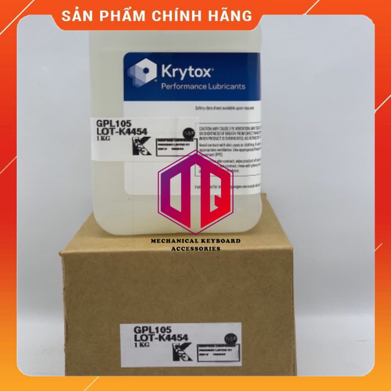 Chemours Krytox 205G0, 105, XHT-BDZ dùng lube Switch và Stab bàn phím cơ - Hàng Chính Hãng