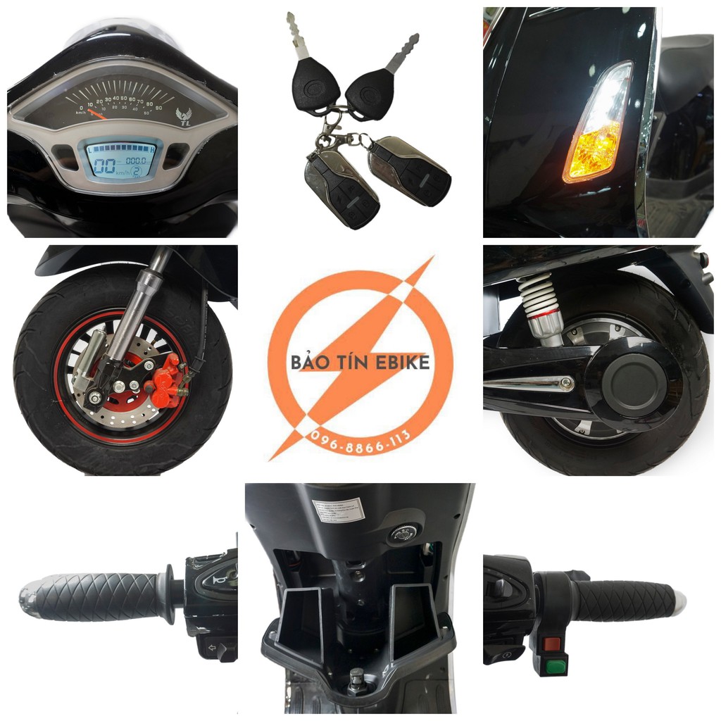 Xe Điện TLBike 2019 dáng Vespa