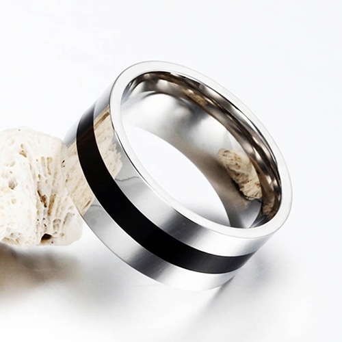 Nhẫn ThéP Không Gỉ Đơn GiảN Cho Nam Và Nữ