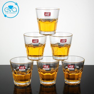 Hộp 12 Ly Cốc Thủy Tinh 8 Góc Uống Trà Nhỏ 150 Ml Deli Y5011 M2958