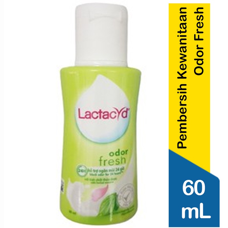 Dung Dịch Vệ Sinh Phụ Nữ Lactacyd Odor Fresh Lá Trầu Không Chai 60ml