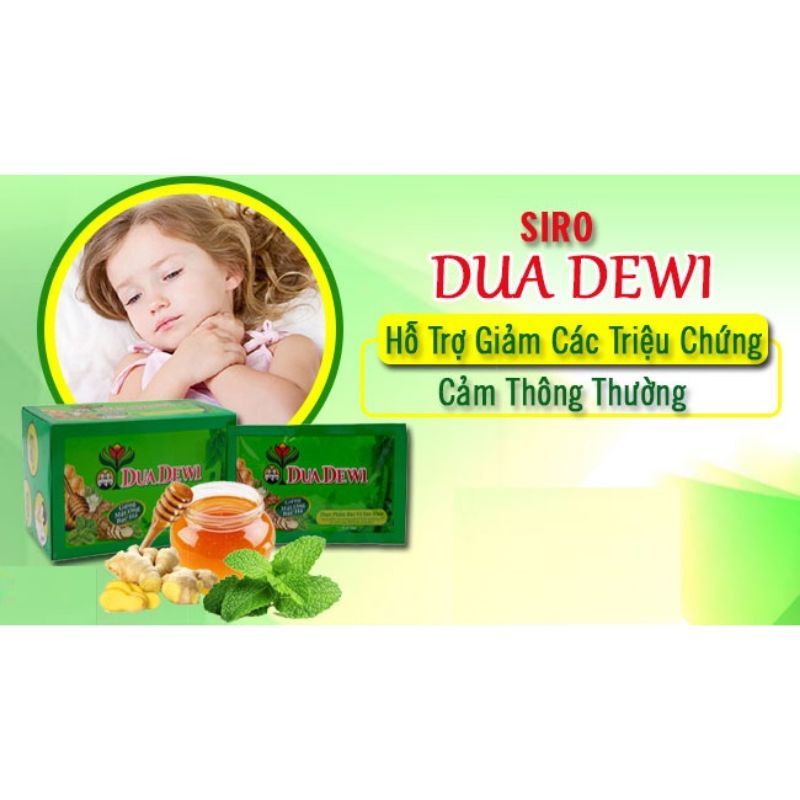 Duadewi- Hỗ Trợ Các Triệu Chứng Cảm- Hộp 12 gói