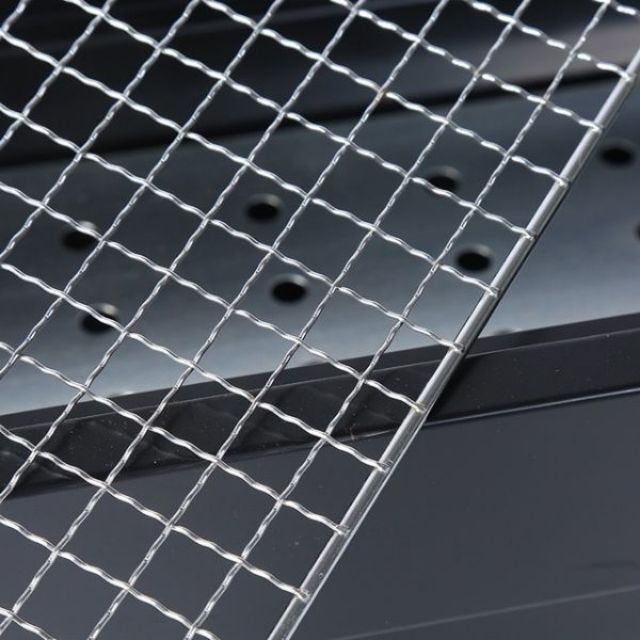 Bếp nướng than hoa BBQ không khói chữ nhật