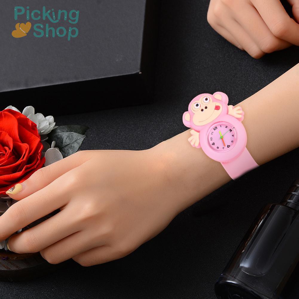 Đồng hồ đeo tay hình khỉ tròn cho bé | BigBuy360 - bigbuy360.vn